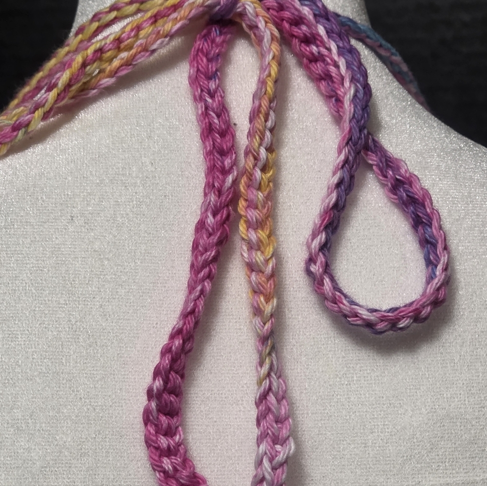 Festival Crocheted Halter Top - Picture 6 of 11